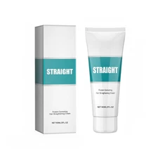 Silk & Gloss Protein Correcting Hair Straightening Cream for Curly Hair Types