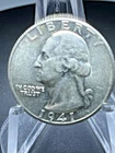 1941-S Washington Quarter ~ AU/BU ~ 90% Silver ~ Better Date! # RPD58