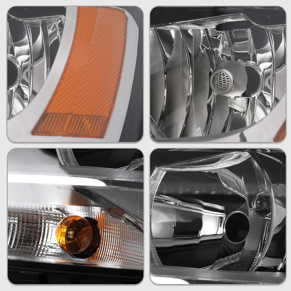 Conjunto de faros halógenos para Volkswagen Jetta 2011-2018 conductor izquierdo  Foto 4 de 4