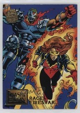 1994 Fleer Marvel Universe Series V Crash And Burn Firestar Rage #73 1j1e