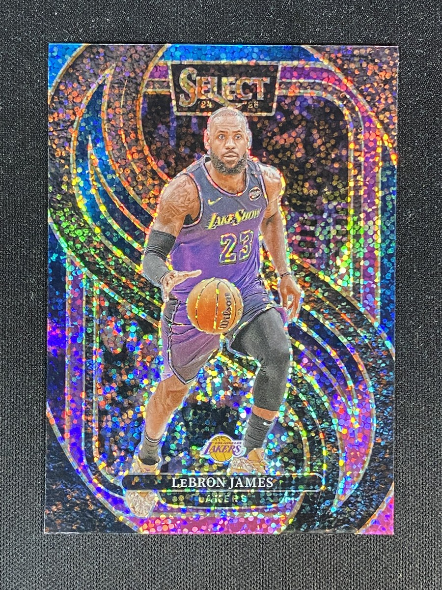 2024-25 Panini Select Lebron James #111 Premier Level Cosmic Lakers Case Hit SSP