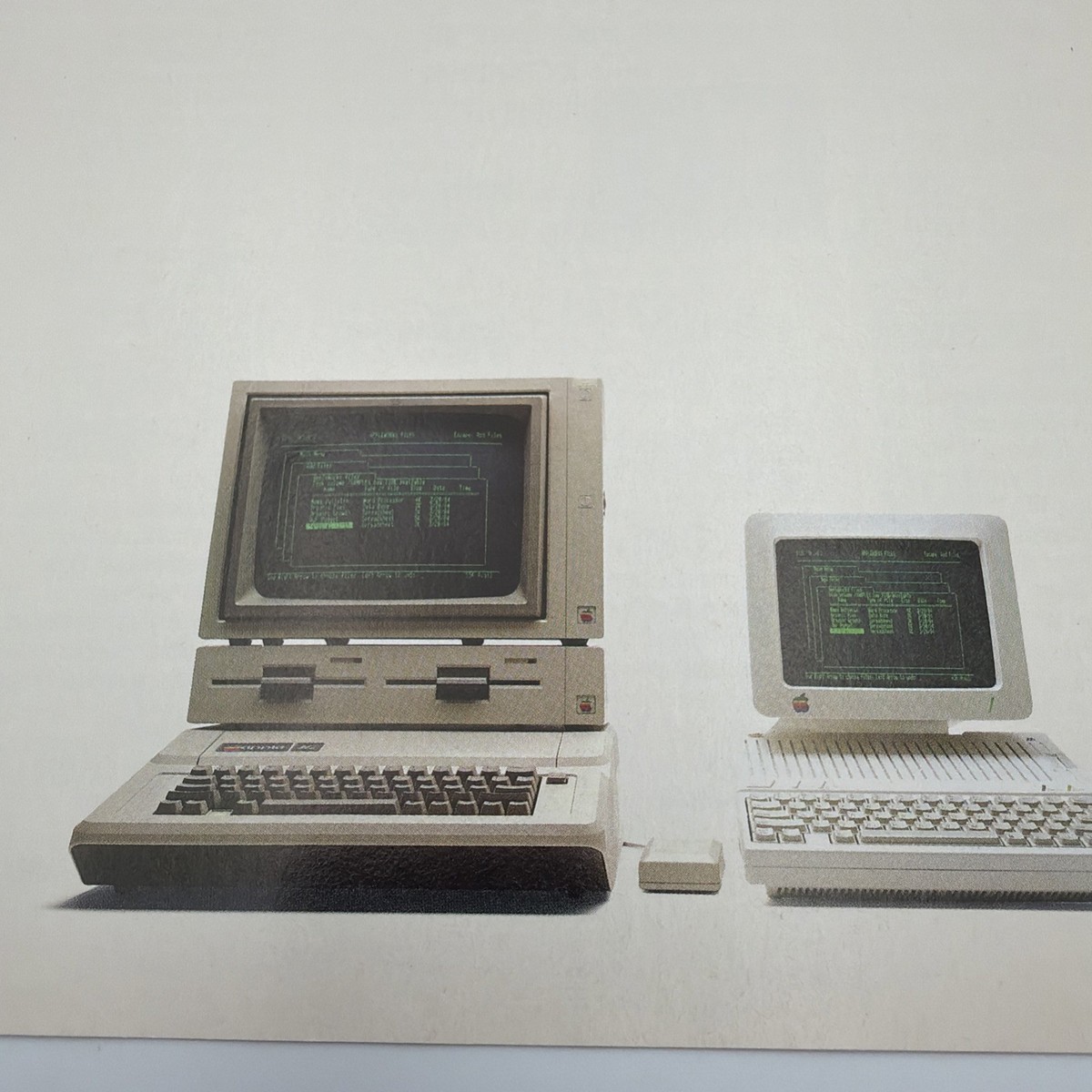 1984 Apple II Computer 8 Pages Vintage Print Ad Booklet | eBay