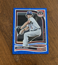 Andrew Jimenez 2024 USA Baseball Stars Stripes Blue #52 Milwaukee Athletics /149