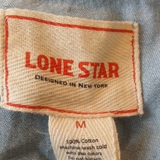 Lone Star Women s Blue Cropped Denim Jacket L...