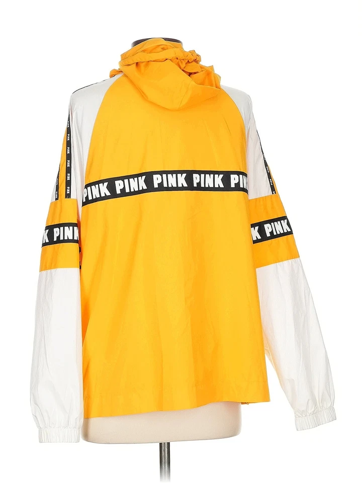 Poncho Victoria's Secret rosa amarillo para mujer XS Foto 2 de 4