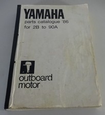 Teilekatalog / Parts List Yamaha Außenborder 2B - 90A Modell '86 Stand | 11/1985