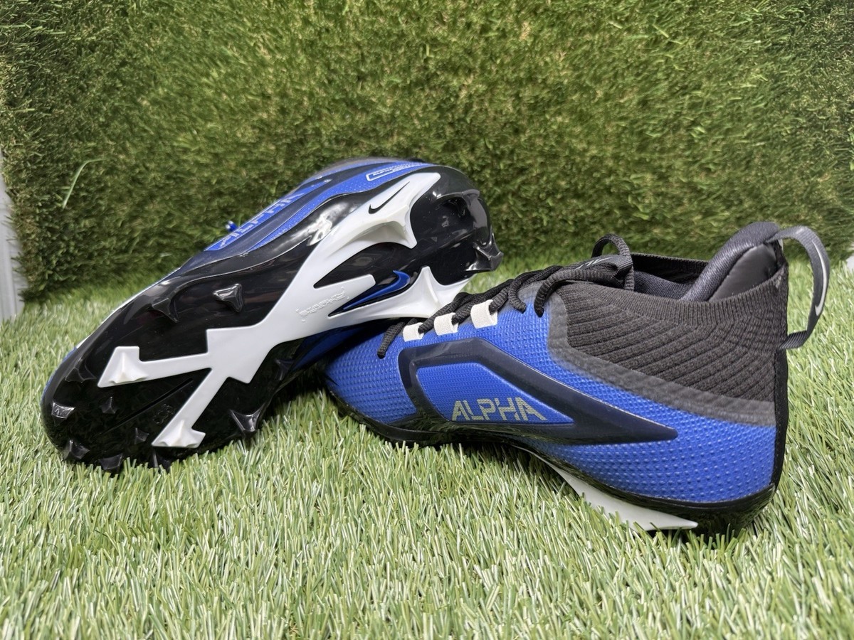 Nike Men\'s 11 Alpha Menace 4 Elite Football Cleats Hyper Royal FD7036-400 NEW Nike Alpha Menace 4 Elite  main image 4