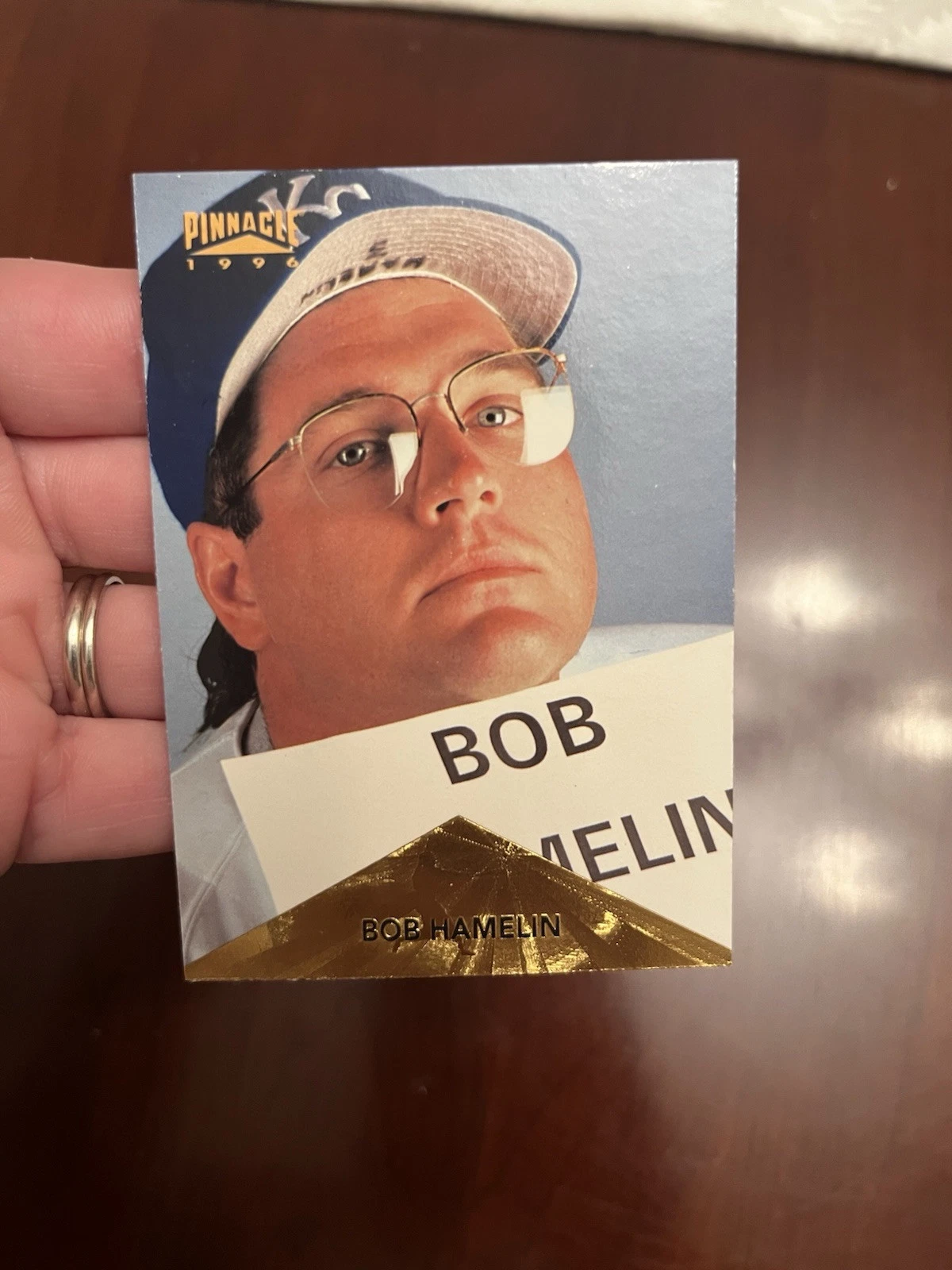 Bob Hamelin trading card