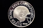 1993 Dallas Cowboys 1 Oz. .999 Fine Silver Super Bowl Coin   BU