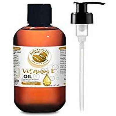 Bella Terra Oils Natural Vitamin E Oil 8Oz Moisturizing Skin Care Oil D-Alpha