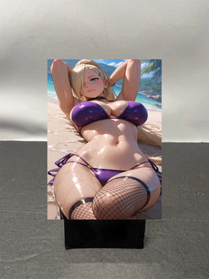 Ino Yamanaka Naruto Waifu Anime Custom Art Trading Card w8083