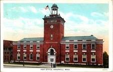 Haverhill Massachusetts MA : BUILDING SCENE d/24 BC5224