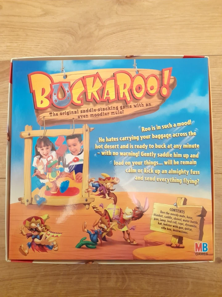 BUCKAROO - Family fun & skill game from Hasbro Age 4+ - Image 2 of 4