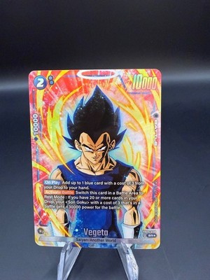 Vegeta FB05-038 Alternate Art New Adventure Dragon Ball Super TCG Card Eng