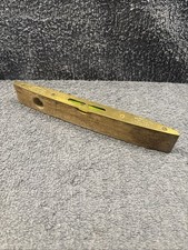 Vintage J.RABONE & SONS #1626 Brass Spirit Level Woodworking / Carpentry