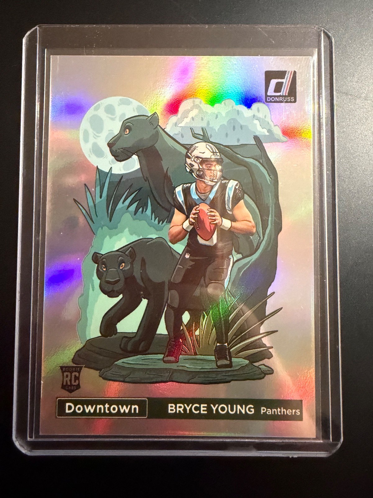 2023 PANINI DONRUSS BRYCE YOUNG (RC)  DOWNTOWN! CAROLINA PANTHERS