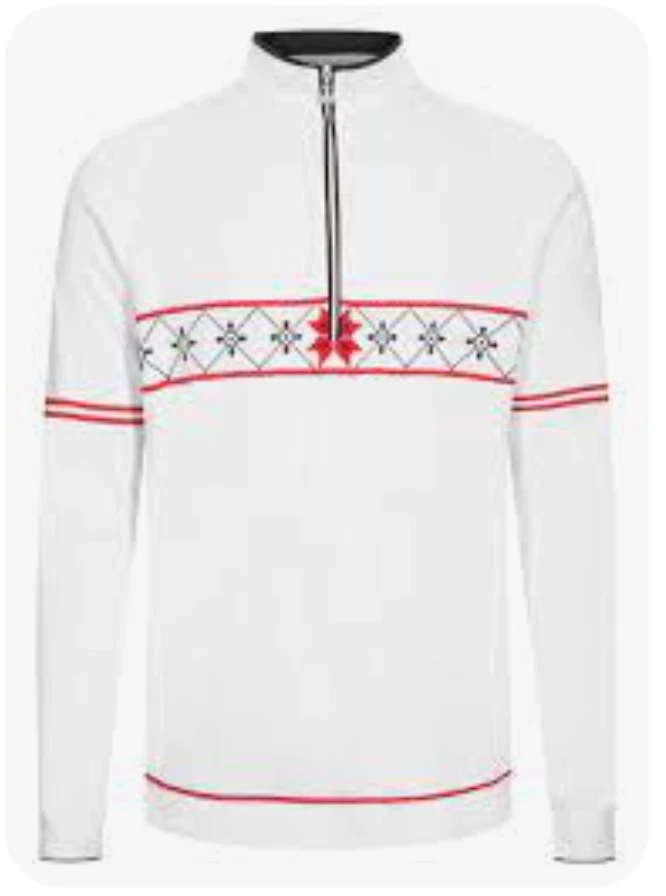 Suéter DALE OF NORWAY Mujer Tokyo Lana Merino Cuarto Cremallera - Talla Mediana Foto 3 de 4