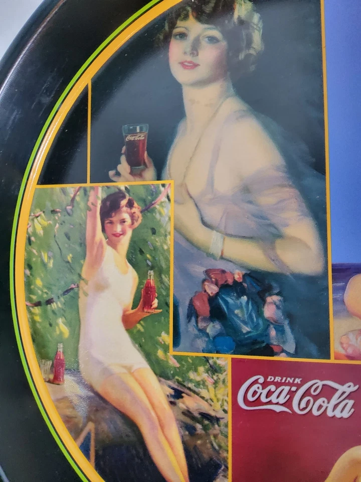 Reproduction Of Ladies Of Coca-Cola 1932 Metal Serving Tray Official Licensed - Image 2 of 4