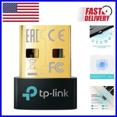 Nano Bluetooth Dongle Receiver - Fast, Plug & Play for Windows 11/10/8.1/7