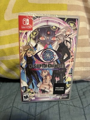 No Sleep for Kaname Date - From Ai: The Somnium Files (Nintendo Switch)  NEW