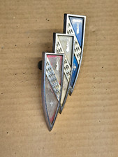 1968 Buick Skylark Sport Wagon Oem Original Tri-shield Grille Emblem 1968 Buick Skylark Sport Wagon Oem Original Tri-shield Grille Emblem