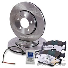 ATEC BREMSSCHEIBEN 284+BREMSBELÄGE MIT VWK VORN FÜR BMW 1-ER F20 F21 114-118