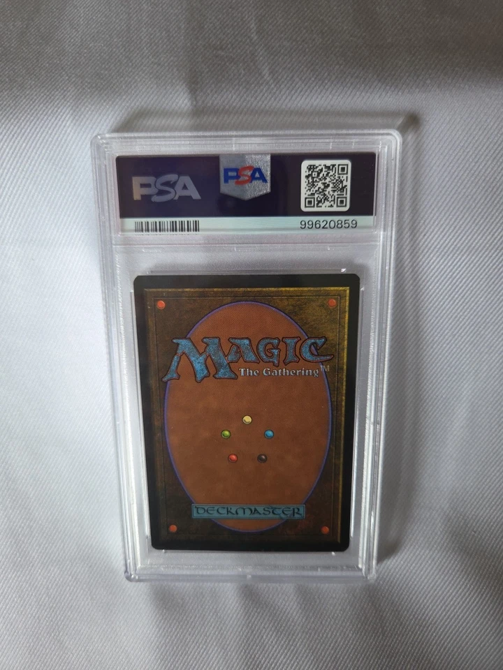 Magic the Gathering Plateau Dual Land Revised Edition PSA 8 - Image 2 of 2