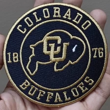 Colorado Buffaloes NCAA Team Logo Iron On Patch - Sew Patch - Embroidered Patch