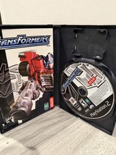 Transformers PS2 PlayStation 2 Complete CIB Tested Optimus Prime Atari