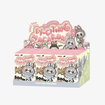 新品・未開封POP MART Exciting Macaron 5box POP MART Labubu V1 Exciting Macaron – The Monsters Series – Blind