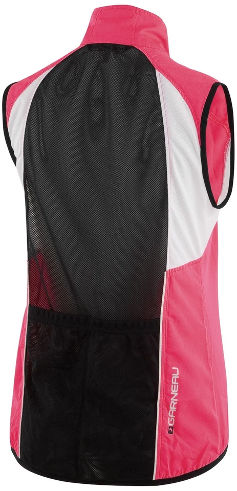 new LOUIS GARNEAU nova cycling wind vest mesh back ultralight packable womens SM - Image 2 of 4