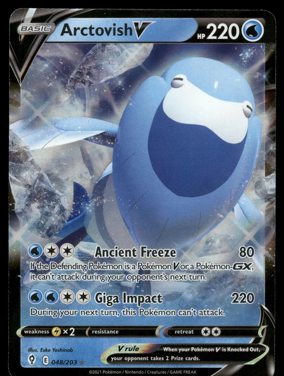 arctovish pokemon card Arctovish V 72/070 main image 1
