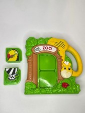 Leap Frog Zoo Magnetic Animal Playset Base Fridge Phonics WORKS No complete