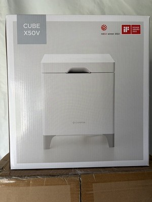 NEW Carepod Cube Plus X50V-Sanitizing Warm/Cool Mist Stainless Steel Humidifier