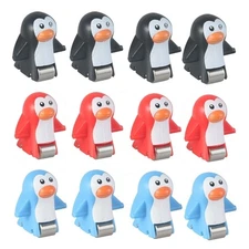 Electric Climbing Stair Toy Accessories Figure Doll Penguins Doll for Slide