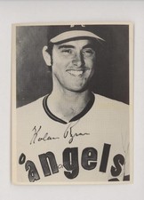 1972 California Angels Team Issue Nolan Ryan (Facsimile Autograph) HOF 00ab