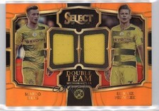 2017 Select Double Team Memorabilia Orange Prizm /75 Lukasz Piszczek Marco Reus