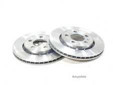 2x Bremsscheibe Original MTS Neu für BMW 7er E32 5er E34 vorne belüftet Ø 302 mm