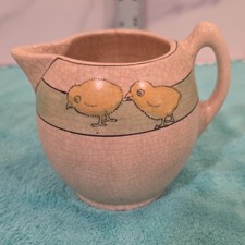 Roseville pattern Chicks - Ceramic Creamer pattern discontinued. 1920s-30s