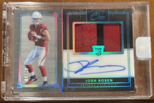 Josh Rosen 2018 Panini One RC AUTO ENCASED RPA Patch  SP Rookie #D only 49!!!