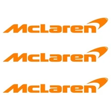 McLaren Logo Decal McLaren 750 Artura 765LT Senna Window Winshield Vinyl Sticker