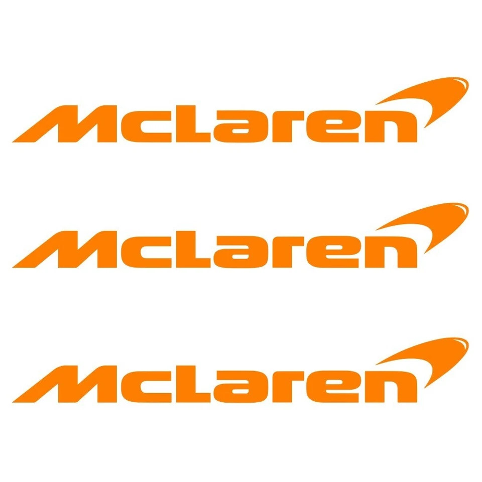 McLaren Logo Decal McLaren 750 Artura 765LT Senna Window Winshield Vinyl Sticker