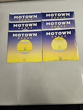 45 RPM 7" RECORD SLEEVES CO. SLEEVE 6 PACK SEE PHOTOS - Motown SLV156