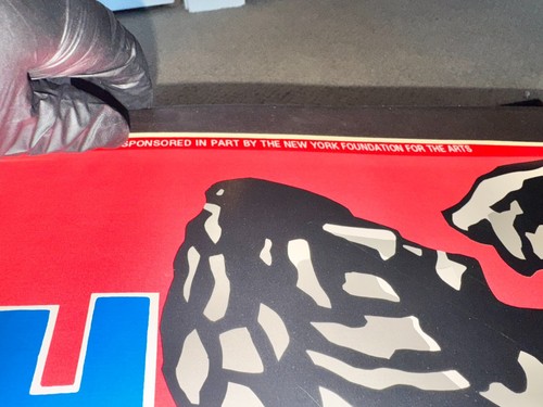 LES LEVINE "CONSUME OR PERISH" ORIGINAL 1989 SUBWAY POSTER SILKSCREEN PRINT RARE - 第 9/17 張圖片