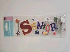 Jolee's Boutique Senior Title Scrapbooking Stickers
