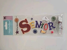 Jolee's Boutique Senior Title Scrapbooking Stickers 