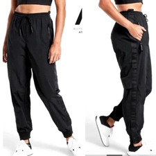 Athleta Allyson Felix Black Legend Track Fitness Pant 598492 MEDIUM NWT