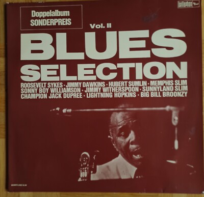 Blues Selection   Doppelalbum LP, Vol II  in sehr guter Zustand