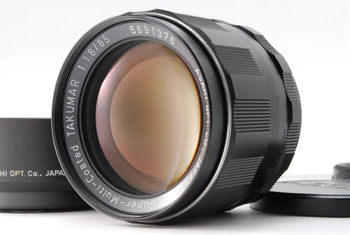 [MINT] Pentax Super Multi Coated TAKUMAR 85mm f/1.8 MF Lens for M42 From JAPAN