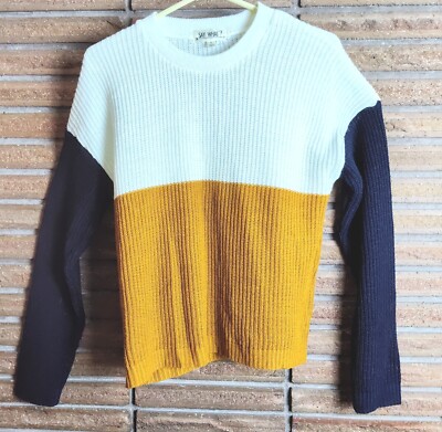 Pretty Multicolor Sweater By SAY WHAT, Size L Pre-owned Very Nice Condition 